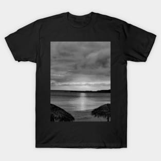 Cat Island, Bahamas – Art 2 – Black and White T-Shirt